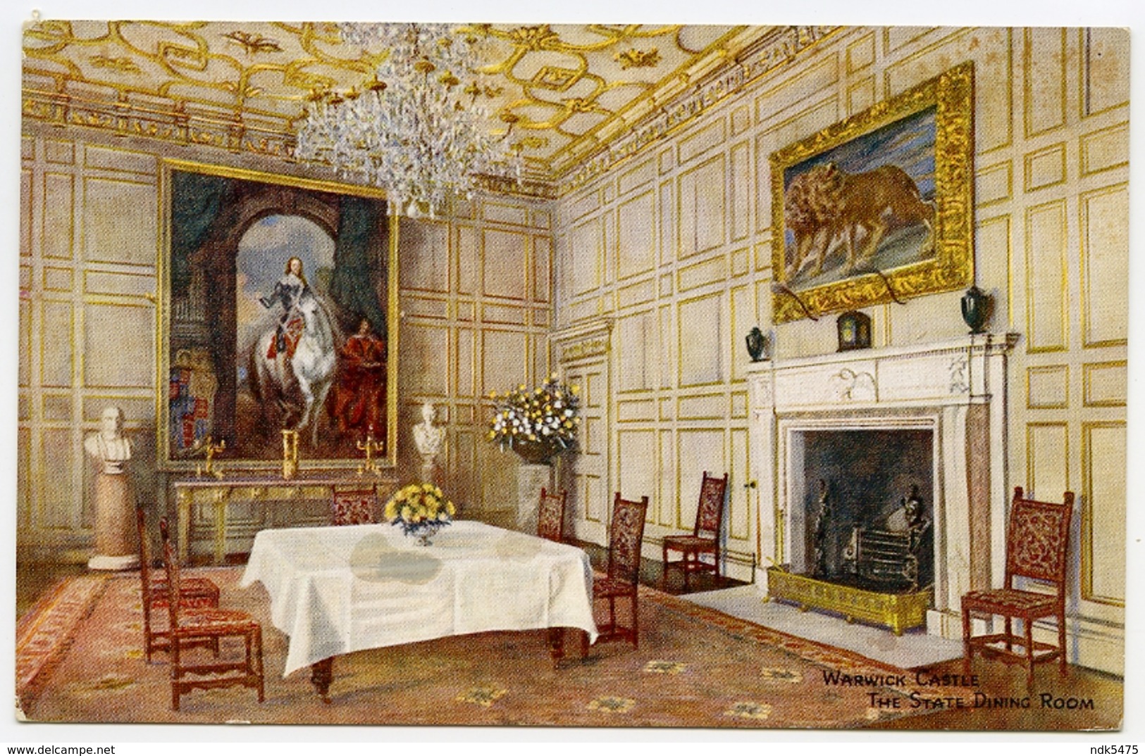 WARWICK CASTLE : THE STATE DINING ROOM - Warwick