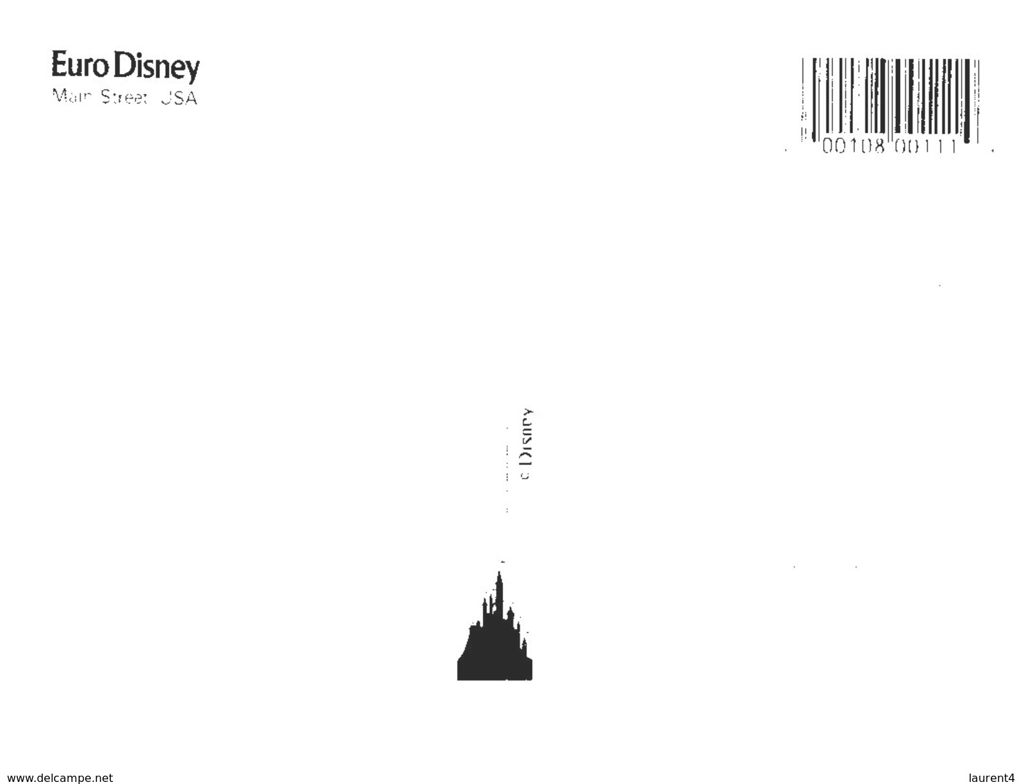 (325) France - Euro Disney - Main Street And Transport - Disneyland