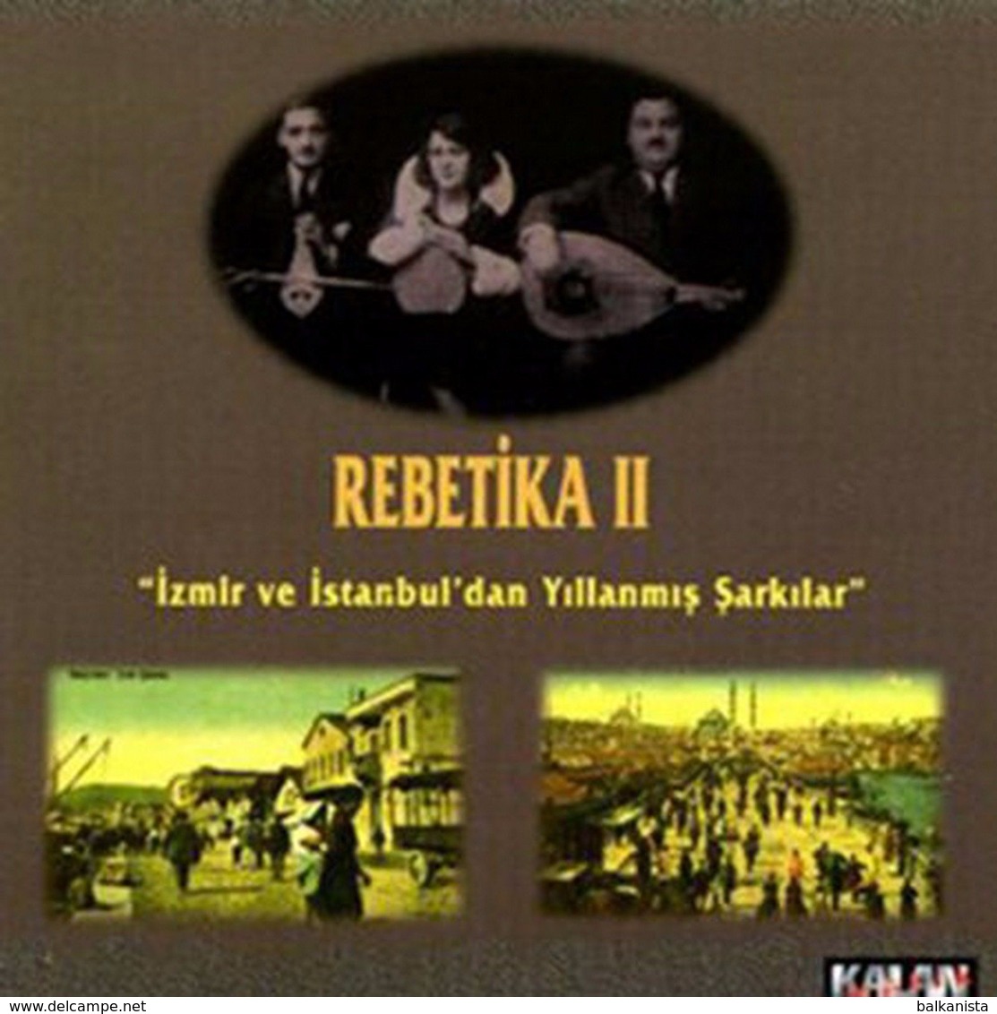 Rebetika II Rebetiko Balkan Roumeli Greek Music Turkish Cd - Wereldmuziek