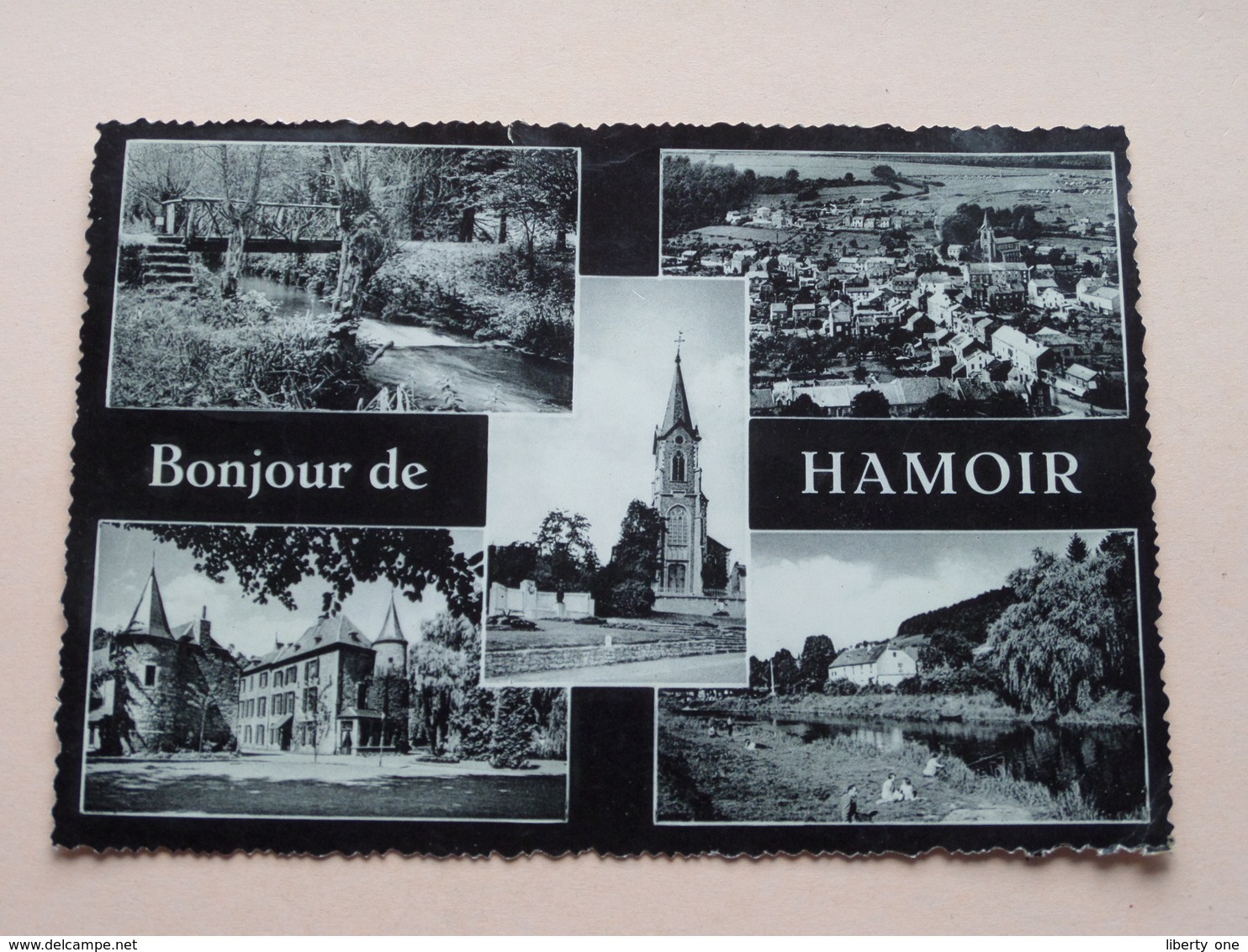 Bonjour De HAMOIR ( A. Toussaint Librairie ) Anno 1960 ( Zie/voir Foto's ) ! - Hamoir