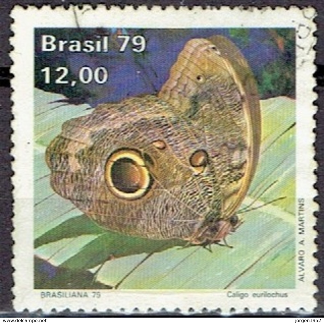 BRAZIL #  FROM 1979 STAMPWORLD 1735 - Used Stamps