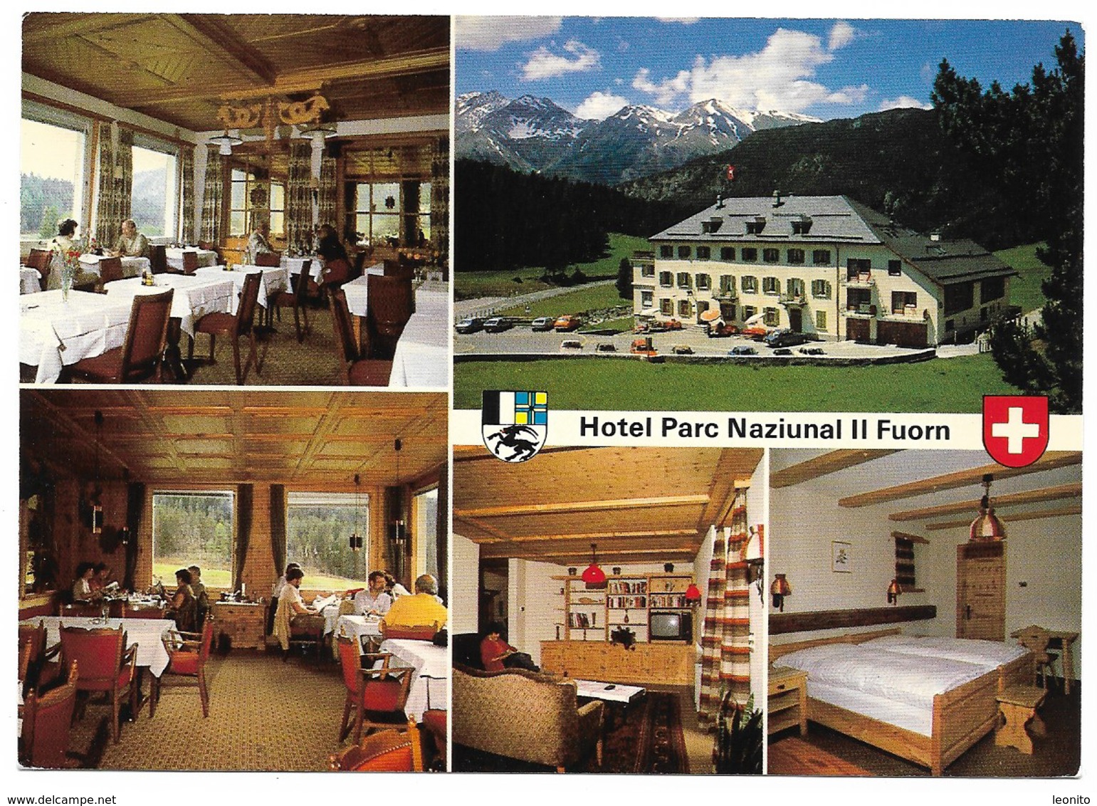 ZERNEZ GR Hotel PARC NAZIUNAL II FUORN Einziges Hotel Im Schweizer Nationalpark - Zernez