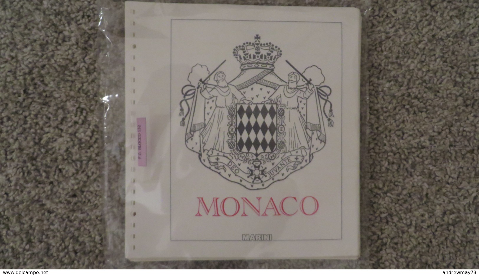 MONACO- FOGLI MARINI DAL 1964 AL 1980 - Altri & Non Classificati