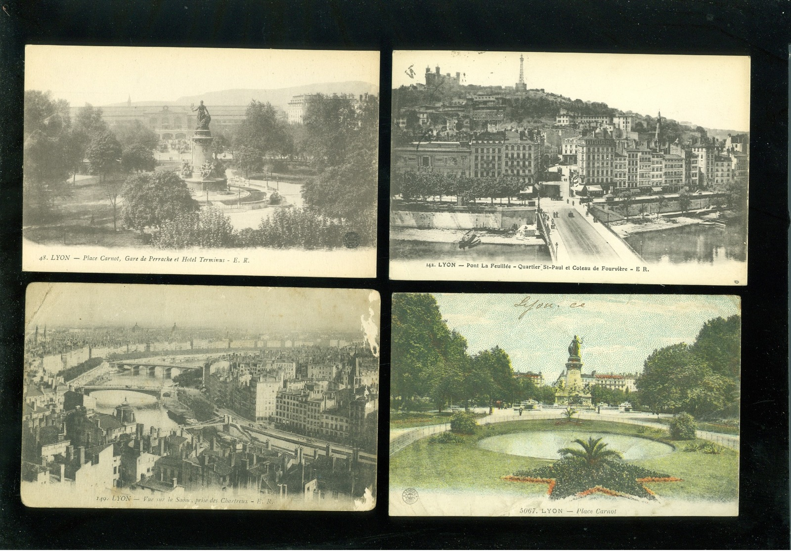 Lot de 60 cartes postales de France  Lyon    Lot van 60 postkaarten van Frankrijk ( 69 ) - 60 scans