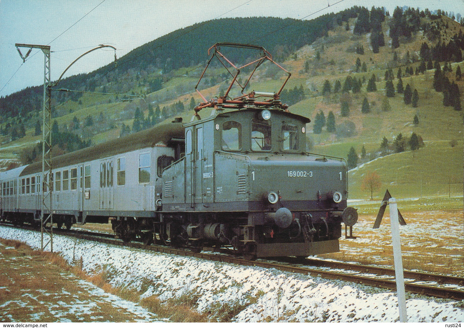 DB , Electric Freight Locomotive For Local Service 169 002-3 - Trains