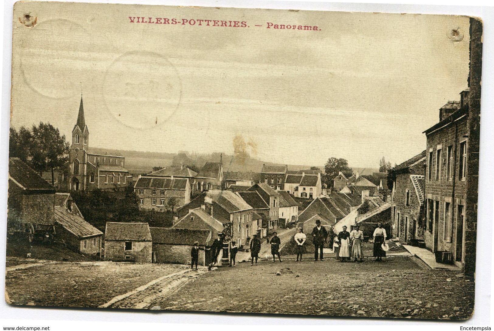 CPA - Carte Postale - Belgique - Villers Poterie - Panorama - 1910 ( SV5435 ) - Gerpinnes