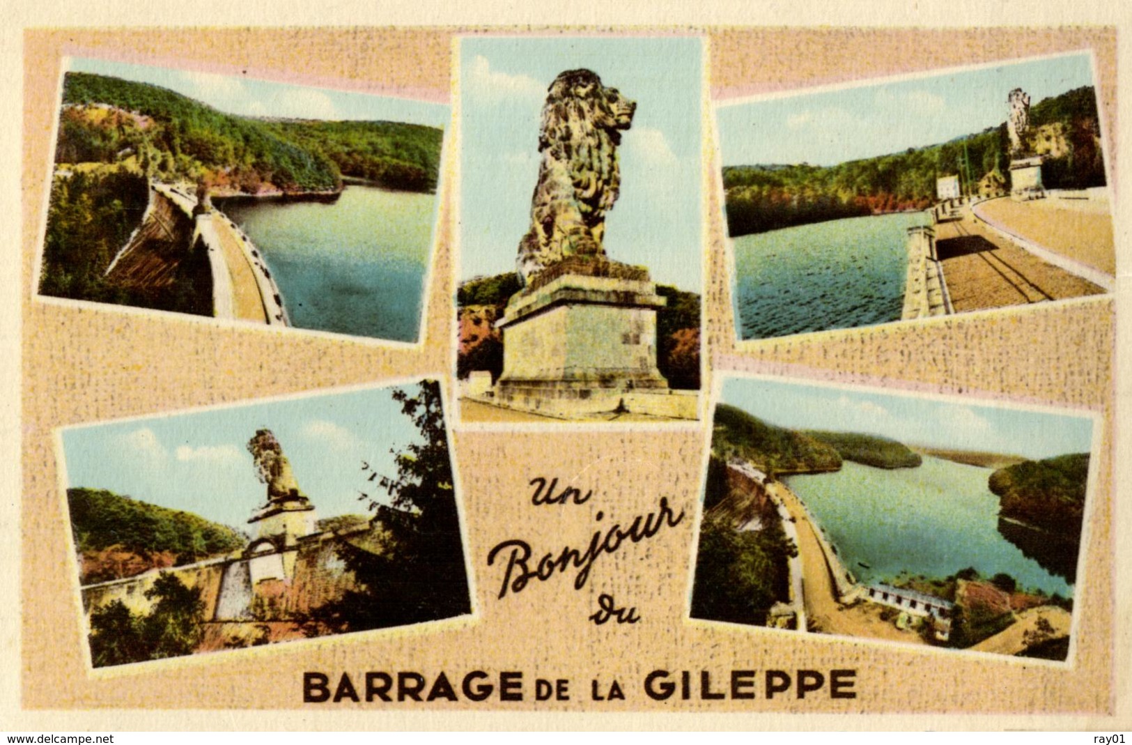 BELGIQUE - LIEGE - LIMBOURG - BETHANE - Un Bonjour Du Barrage De La Gileppe. - Gileppe (Stuwdam)