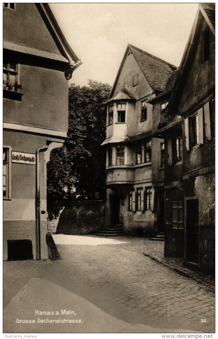 Hanau, Grosse Deckaneistrasse, 1931 - Hanau