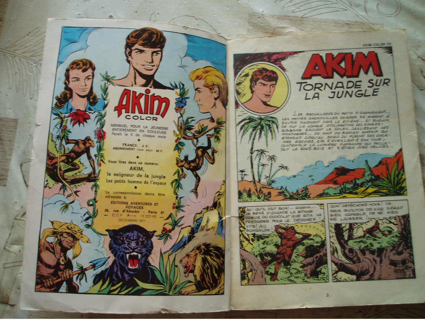 AKIM COLOR NO 121- 12/1977 - Akim