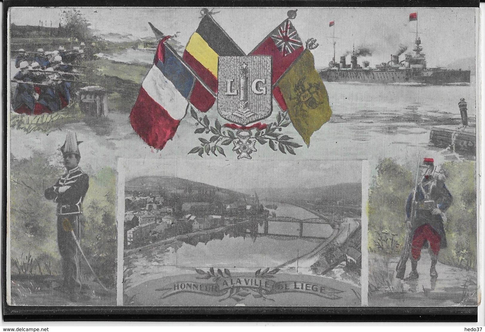 Belgique - Liège - Honneur à La Ville De Liège - Autres & Non Classés