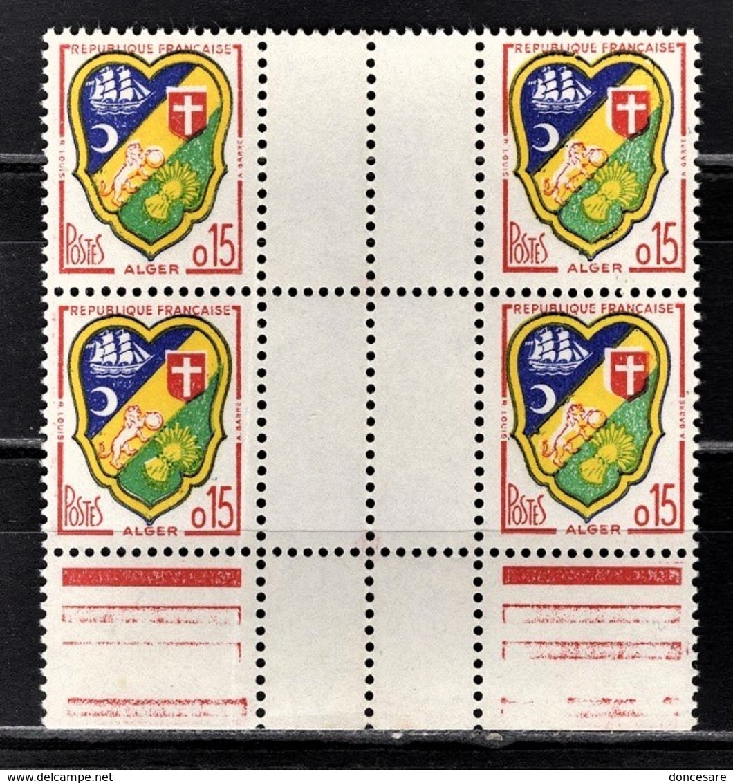 FRANCE 1960 - BLOC DE 4 TP / Y.T. N° 1232 - NEUFS** - Unused Stamps