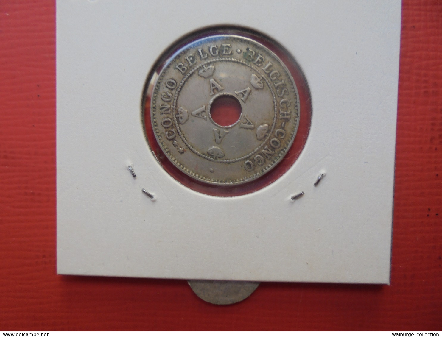 CONGO BELGE 10 Centimes 1924 TTB/TTB+ - 1910-1934: Albert I