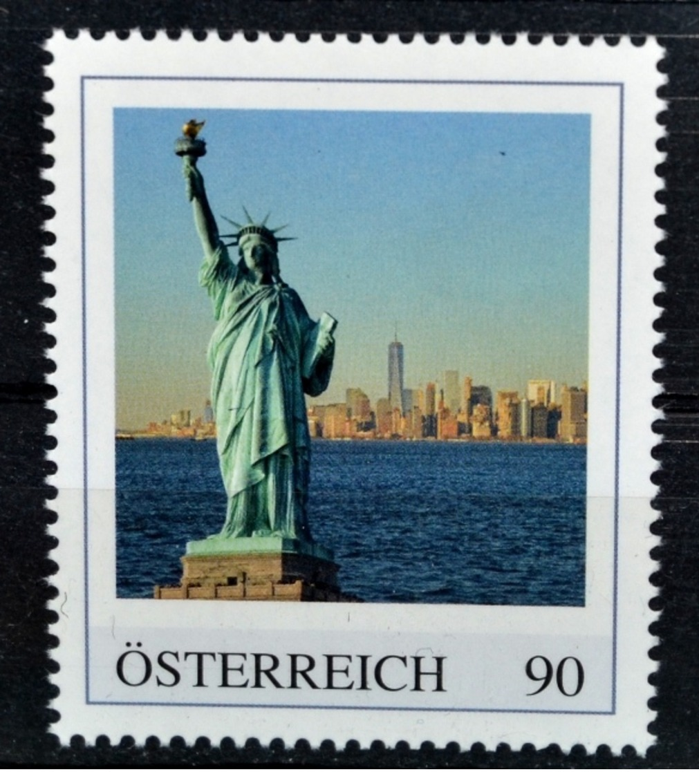 Pi575 Freiheitsstatue, New York, Statue Of Liberty, Weltwunder, AT 2018 ** - Sonstige & Ohne Zuordnung