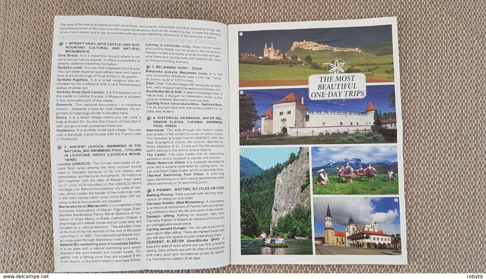 Tourism Brochure Slovakia Tatry - Cuadernillos Turísticos