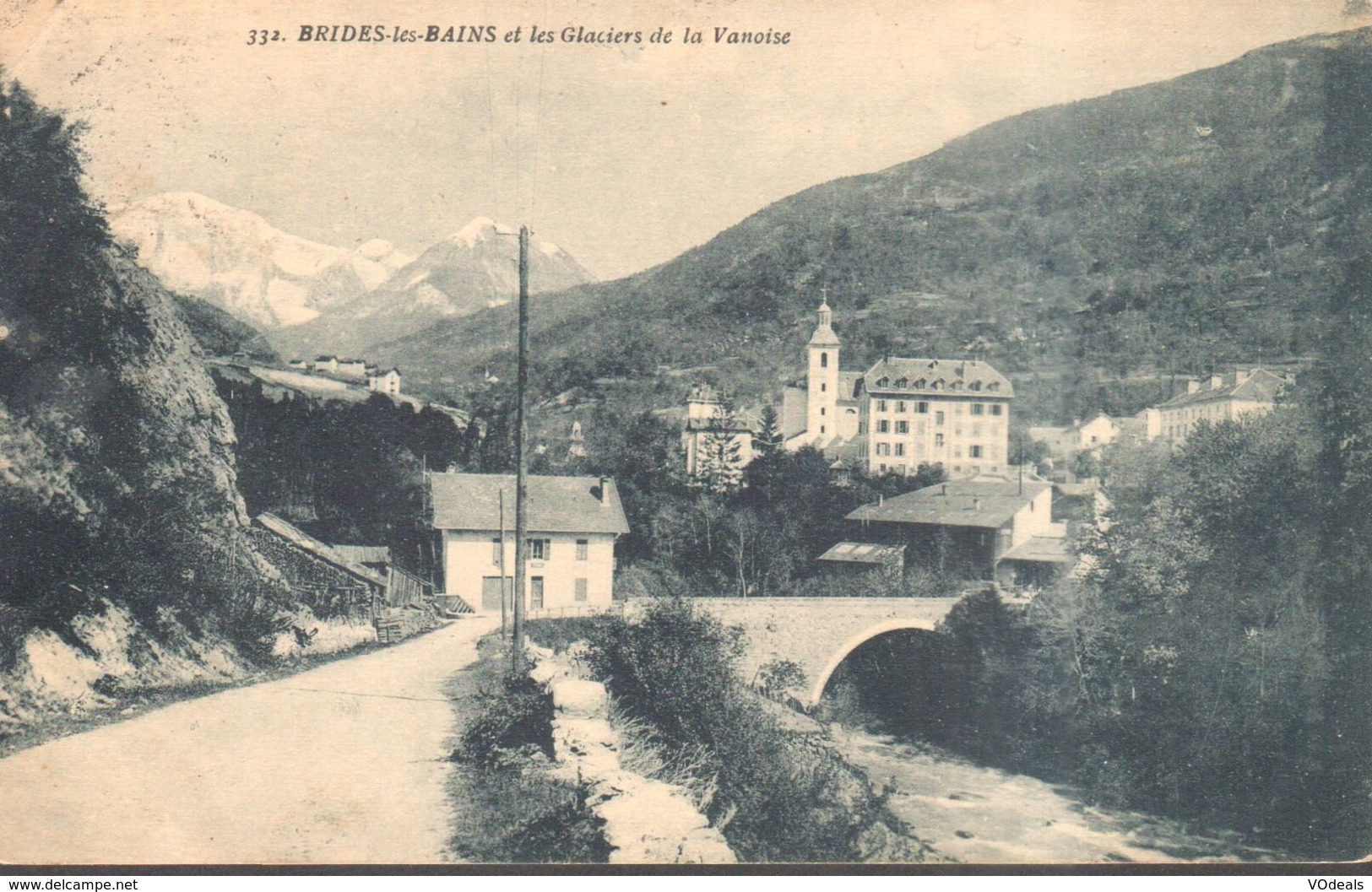 CPA - (73) Savoie - Brides-les-Bains Et Les Glaciers De La Vanoise - Brides Les Bains