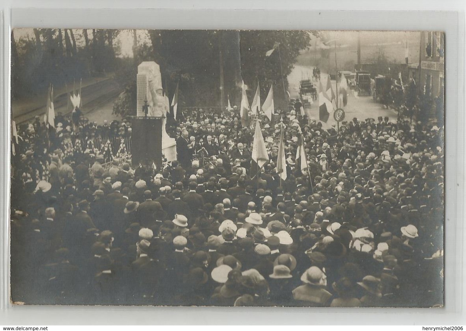 71 Saone Et Loire - Ciry Le Noble Inauguration Du Monument Aux Morts Carte Photo - Autres & Non Classés