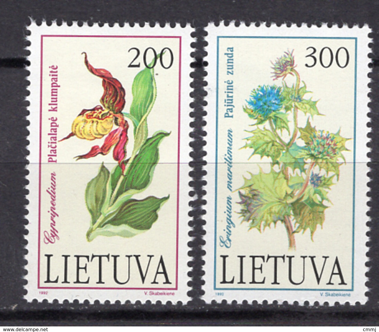 1992 - LITUANIA - LITHUANIA - LITUANIE - LITAUEN -  Mi. Nr. 499/500 - MINT - (0120.6) - Lituania