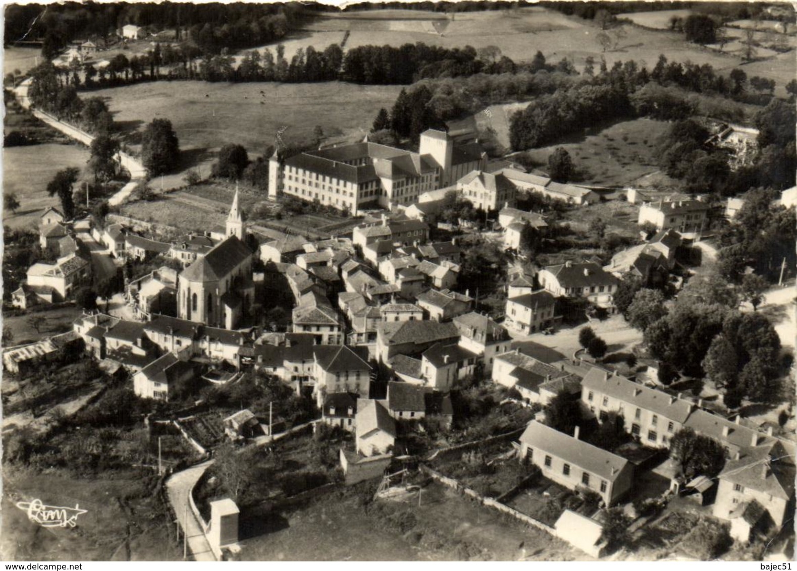 1 Cpsm Sousceyrac - Vue Générale - Sousceyrac