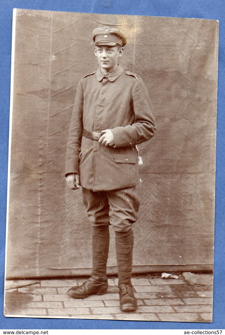 Carte Photo  --  Soldat Allemand - War 1914-18