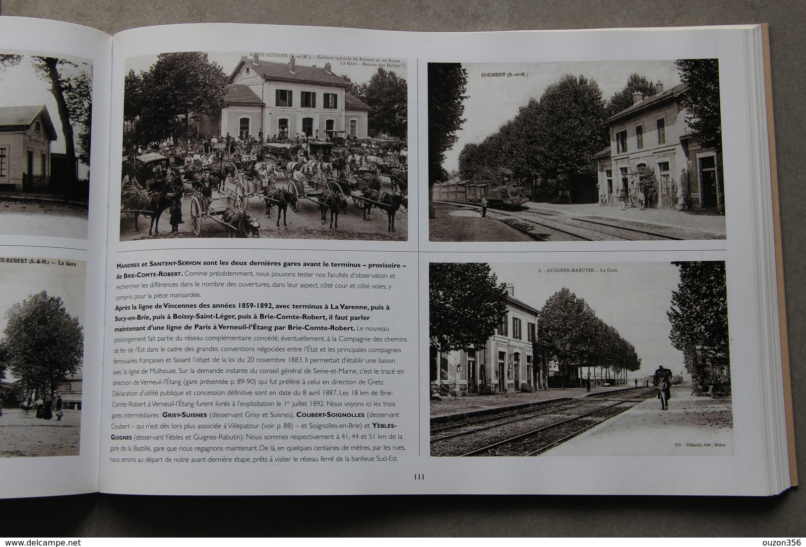 Angelier Maryse, La France Ferroviaire En Cartes Postales, Île-de-France 2, Nord-Est, Est Et Sud, 2003 - Ile-de-France