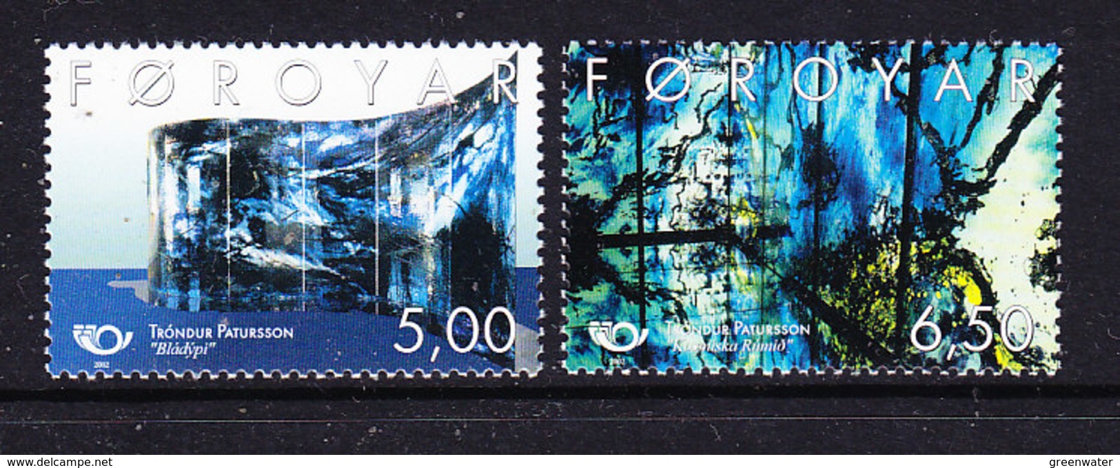 Norden 2002 Faroe Islands 2v ** Mnh (40500C) ROCK BOTTOM - Faeroër