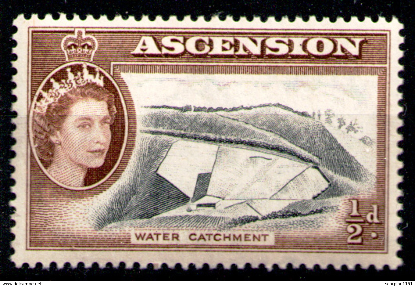 ASCENSION 1956 - From Set MNH** - Ascension (Ile De L')