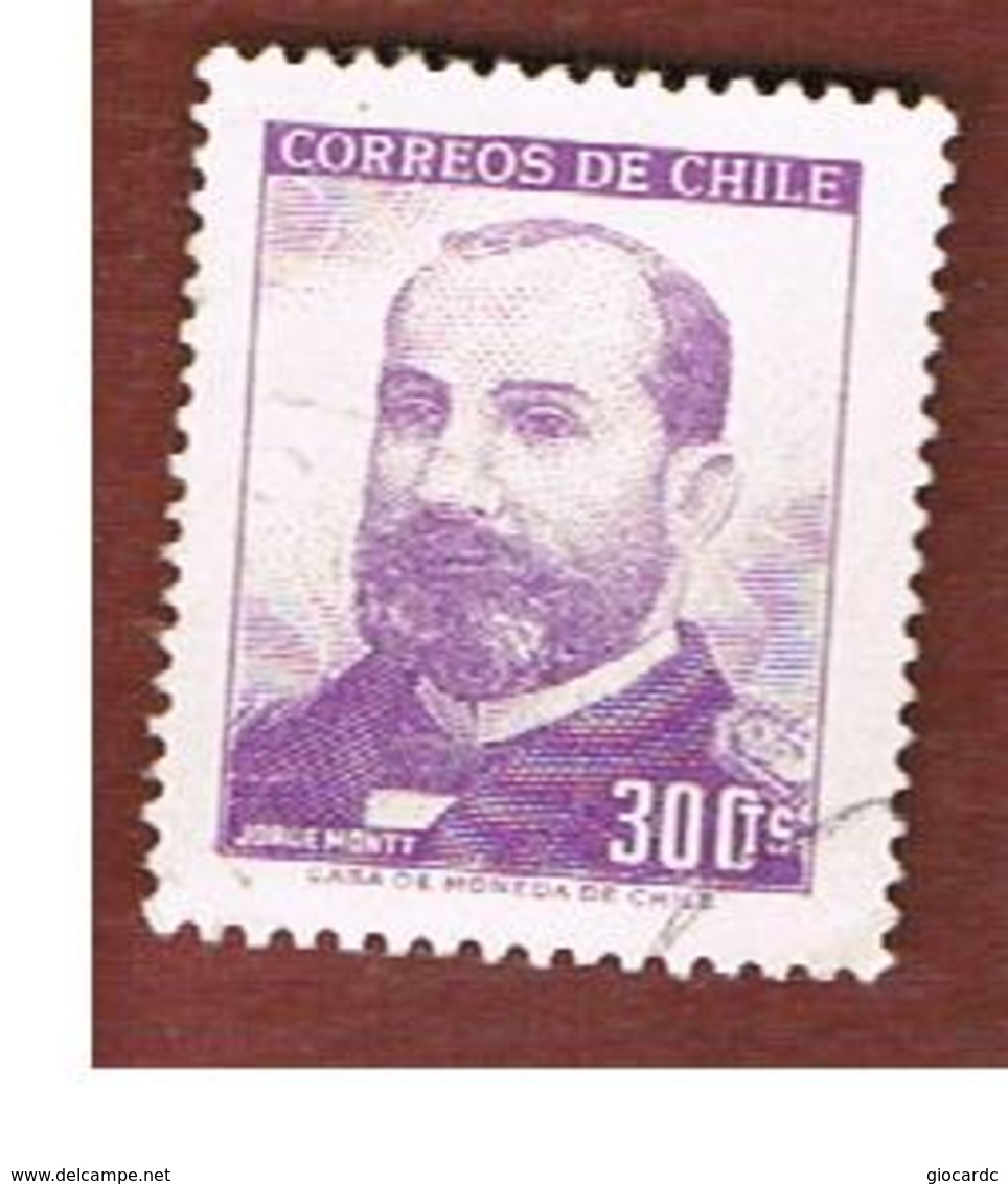 CILE (CHILE)  - SG 570 -  1966 J. MONTT     -  USED ° - Cile