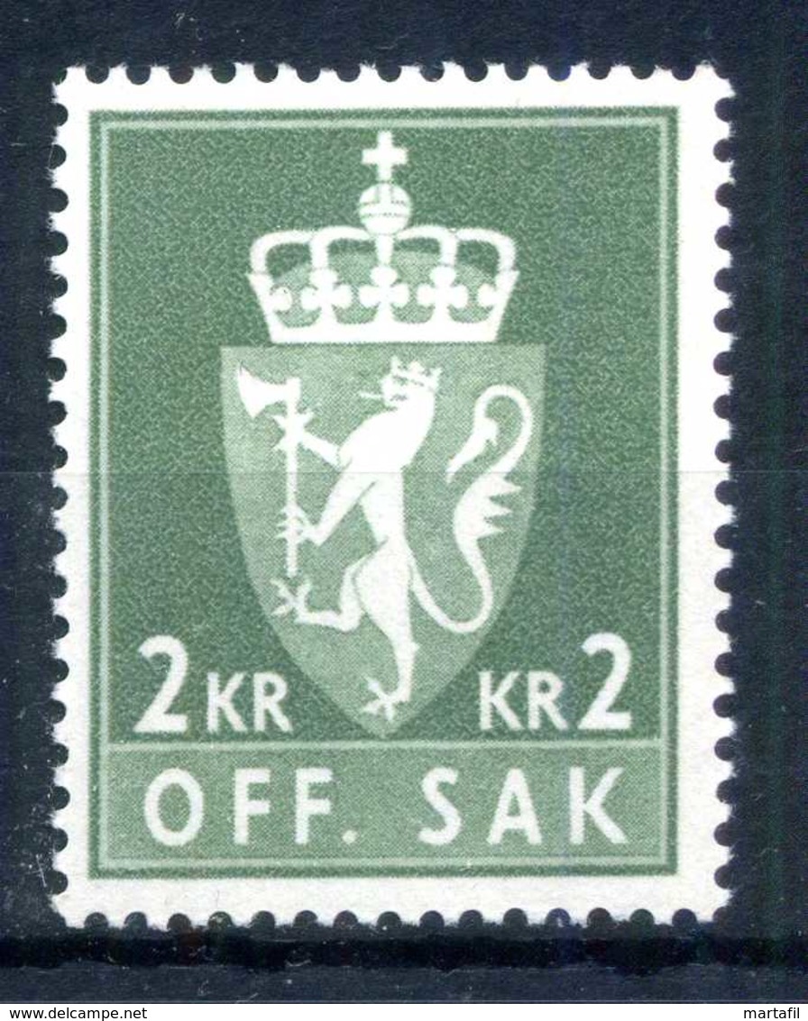 1955-76 NORVEGIA SERVIZIO N.88 MNH ** - Servizio