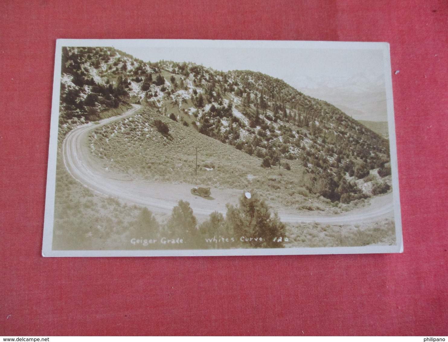 RPPC    Geiger Grade Whites Curve Crease- Nevada --  Ref 3068 - Other & Unclassified