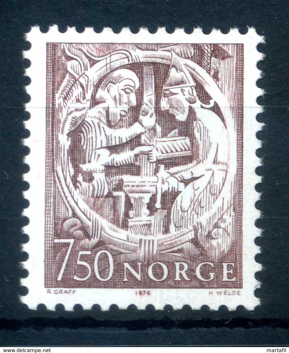 1976 NORVEGIA SET MNH ** - Nuovi