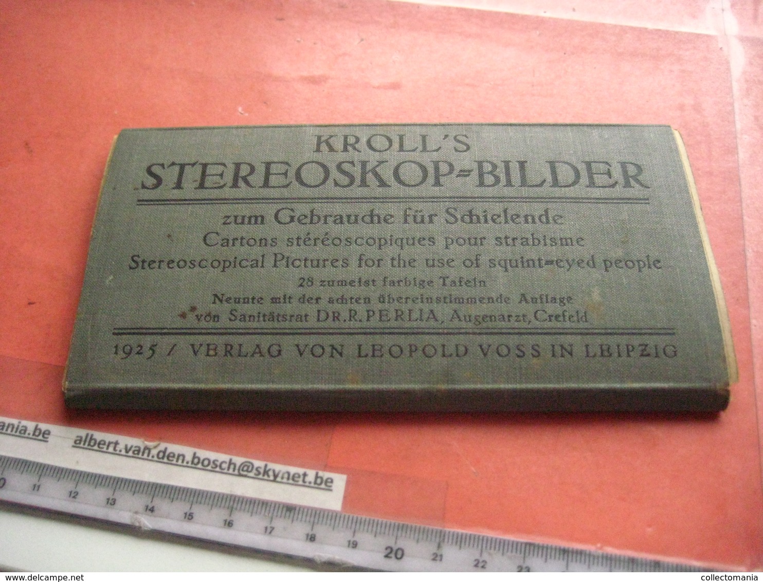 Stereo Karten SCHIELENDE Kinder,  STRABISM  Squint-eyed C1920 WELLS, KROLL's, Voss Leipzig Stereoskop Bilder 90% Litho - Historical Documents