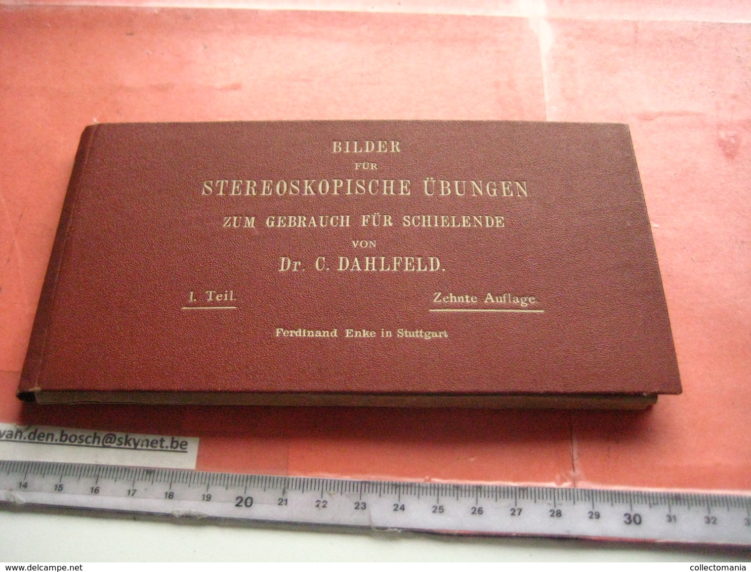 Stereo Karten SCHIELENDE kinder,  STRABISM  squint-eyed c1920 WELLS, KROLL's, Voss Leipzig stereoskop Bilder 90% litho