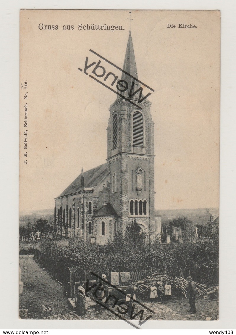 Schüttringen - Die Kirche - Animée Environ - Luxembourg - Ville