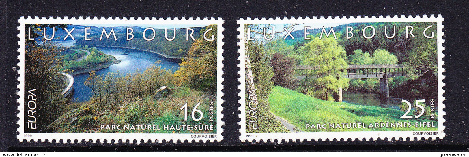 Europa Cept 1999 Luxemburg 2v ** Mnh (40501C) - 1999