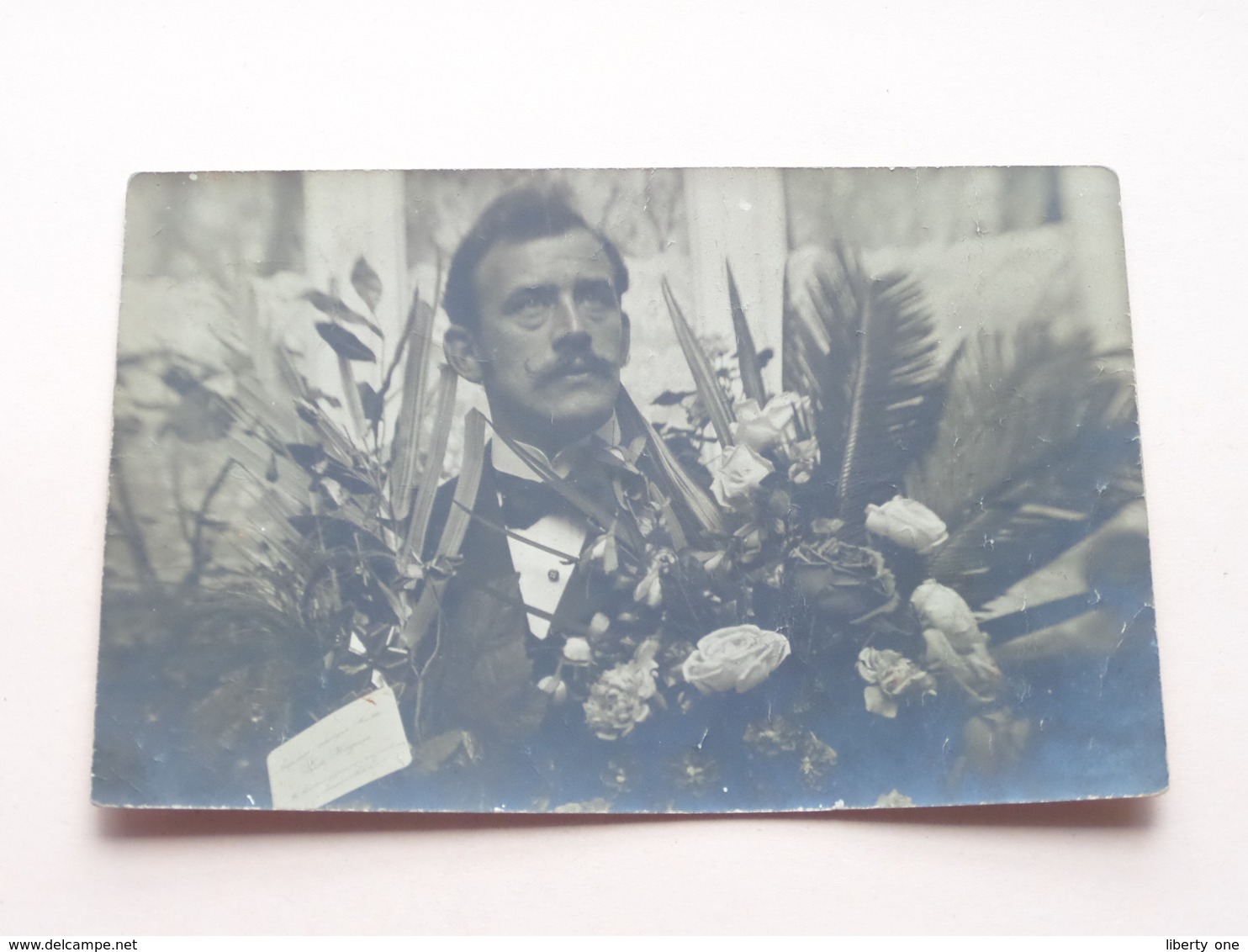 Frits Hagens I/d Bloemen Na Redding Van Maria Uit Brandende Feestwagen 1902 > Mme HAGENS Gaz Straat T/S - Verfmagazijn ! - Autres & Non Classés