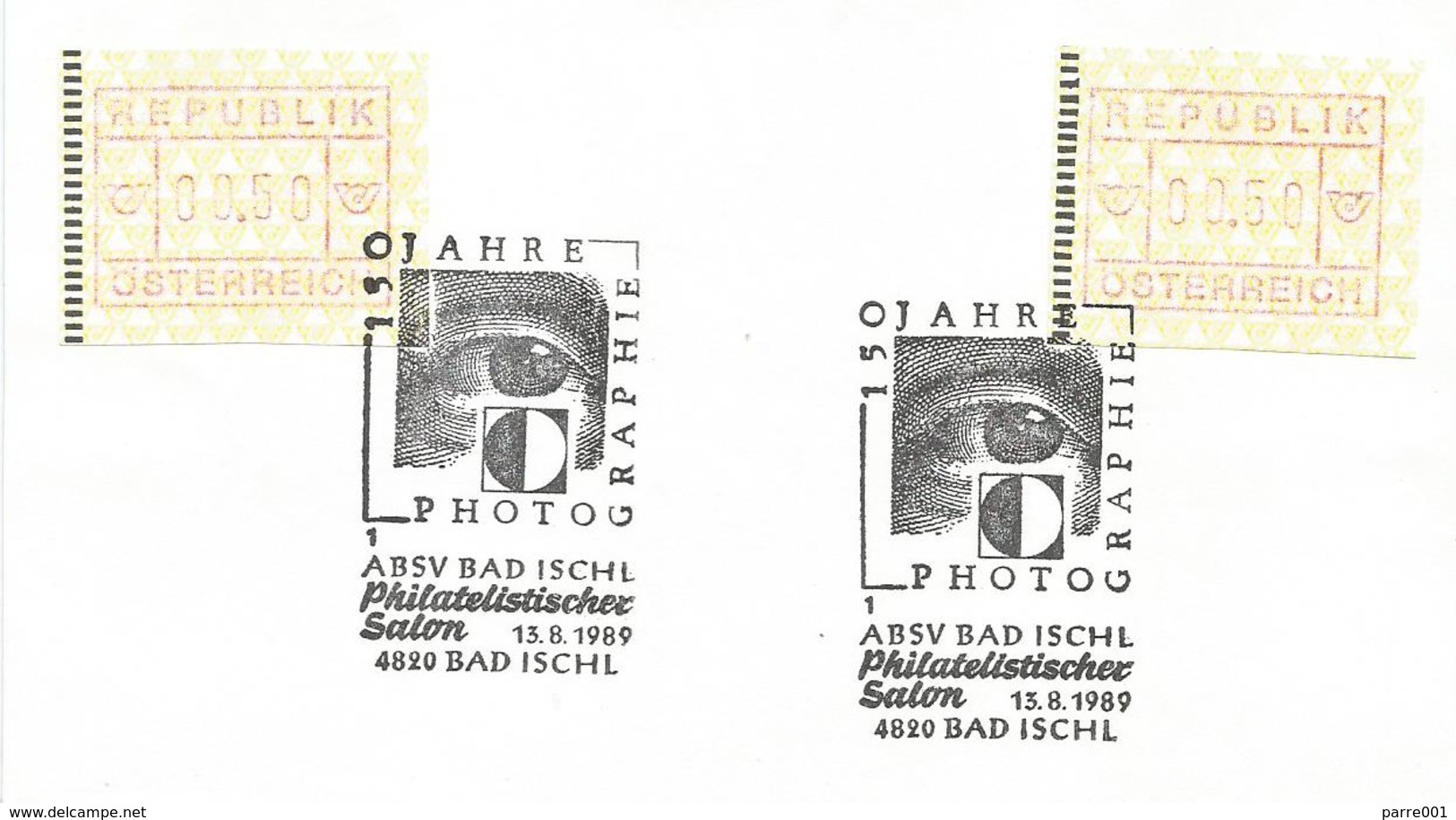 Österreich Austria 1989 Bad Ischl Photography ATM Card - Fotografía