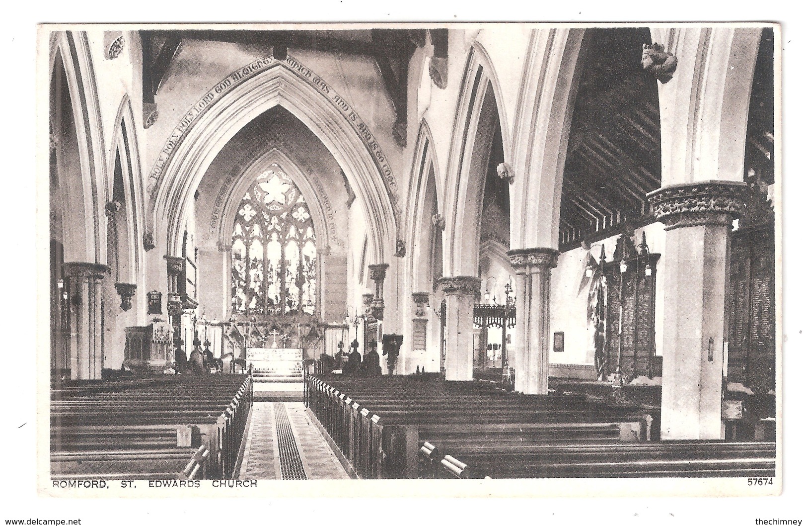 Church Of St Edward The Confessor Romford Church Interior Unused Essex - Andere & Zonder Classificatie