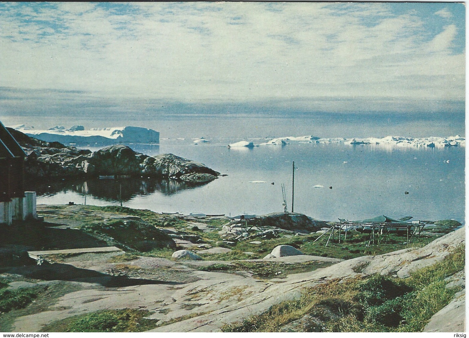 View Of Disko Bay At Jakobshavn  Greenland. B-3193 - Groenland