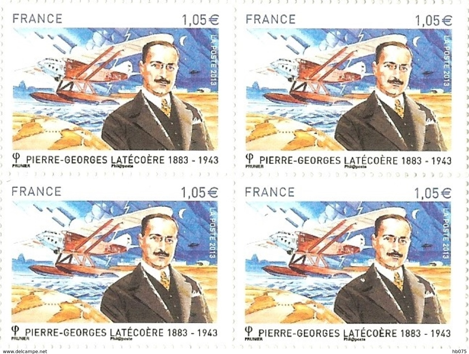 HB-P 203 France Timbre YT N°4794 PG Latécoère (2013) Départ à La Faciale ! - Ungebraucht