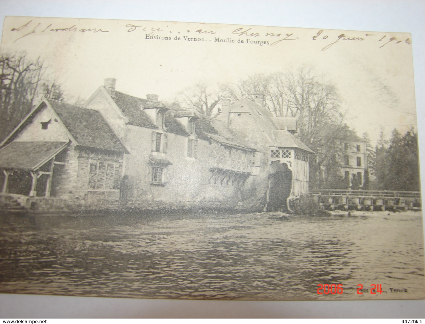 C.P.A. Fourges (27) - Le Moulin De Fourges - 1904 - SUP (AU 41) - Fourges