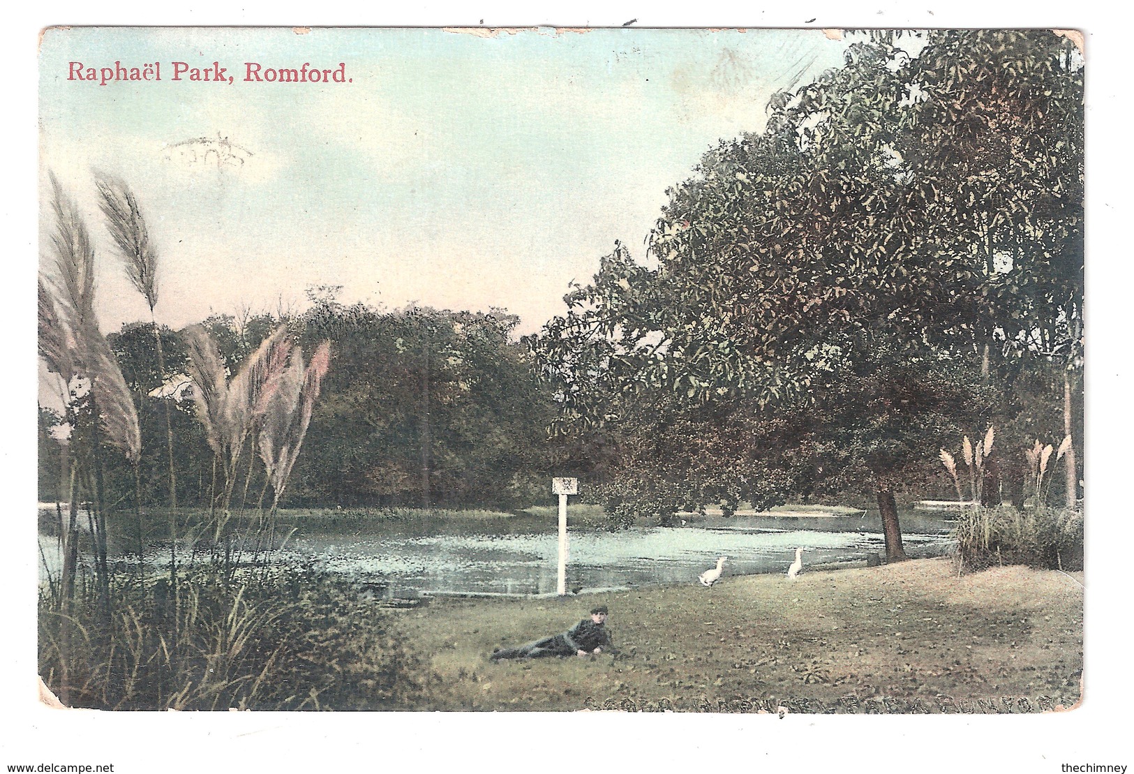 Raphael Park Romford Used With Stamp 1907 Romford Essex - Otros & Sin Clasificación