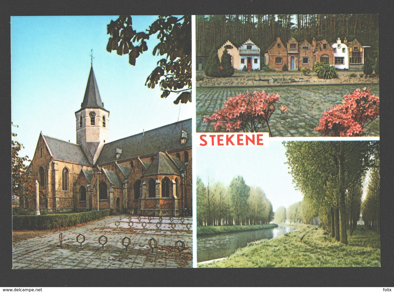 Stekene - Heilig Kruiskerk - De Wal - Stekensevaart - Multiview - Stekene