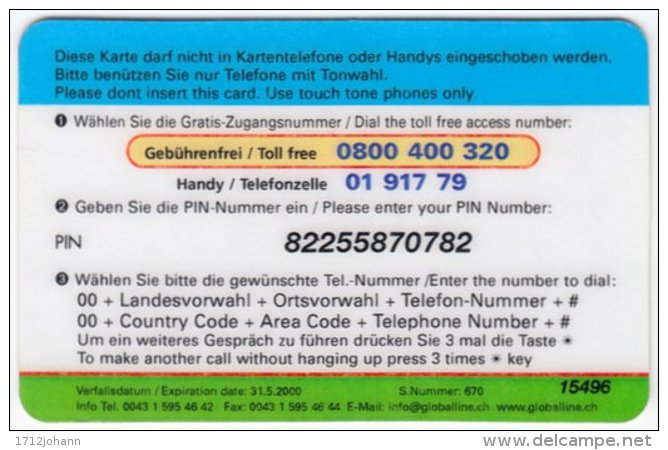 AUSTRIA E-764 Prepaid GlobalLine - Traditional Woman, India - Used - Oesterreich