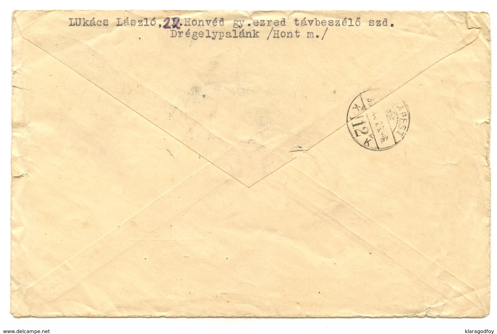 Hungary Slovakia Ipolysag (Šahy) Special Postmark On Letter Cover Travelled 1938 B180910 - Covers & Documents