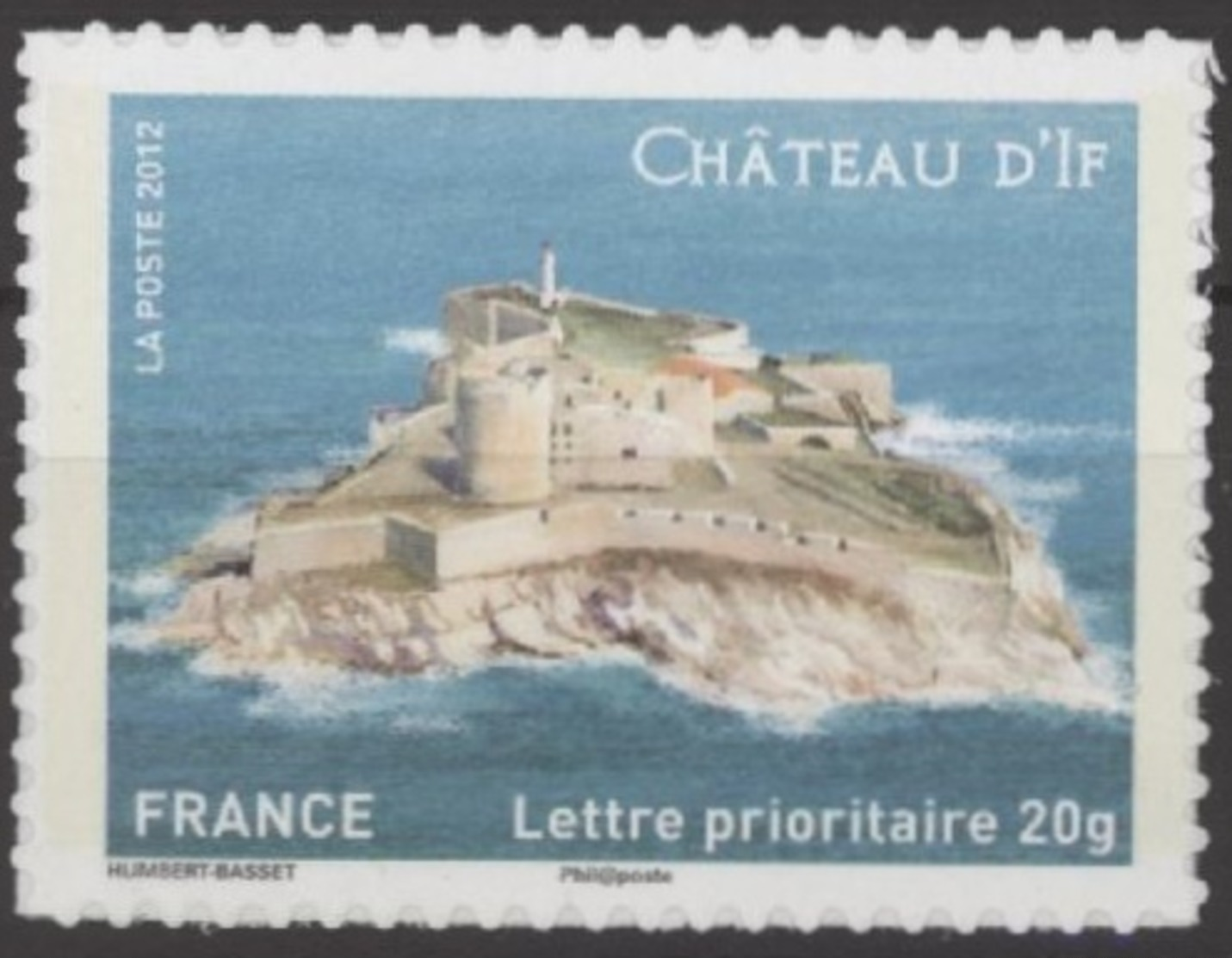 N°713   Y.T.** Europa Visitez La France Châteaux Et Demeures Historiques '' Château D'If " - Autres & Non Classés