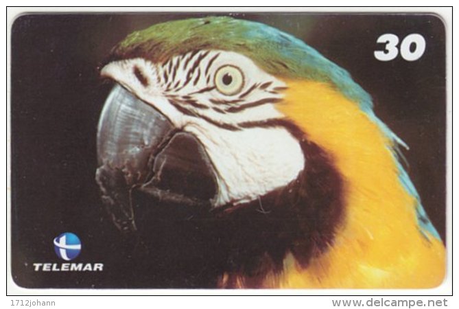 BRASIL G-399 Magnetic Telebras - Animal, Bird, Parrot - Used - Brasilien