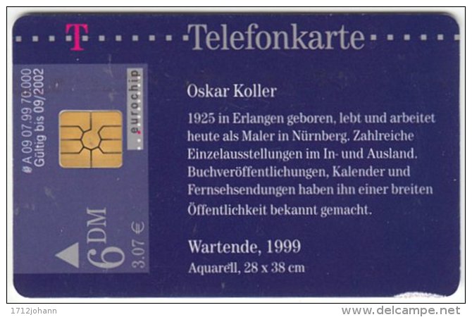 GERMANY A-Serie A-138 - 09 07.99 - Painting, Modern Art - Used - A + AD-Series : Werbekarten Der Dt. Telekom AG