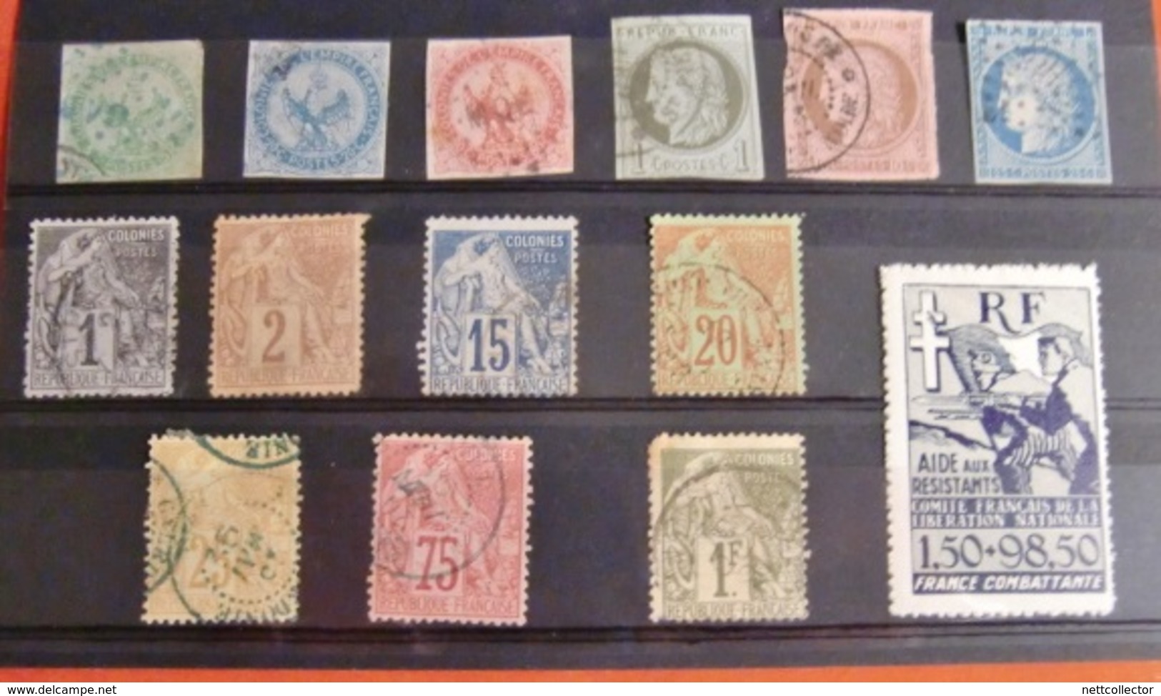 RARE COLLECTION  COLONIES FRANCAISES Dont INDOCHINE & CLASSIQUES / + De 1000 TIMBRES - Collections