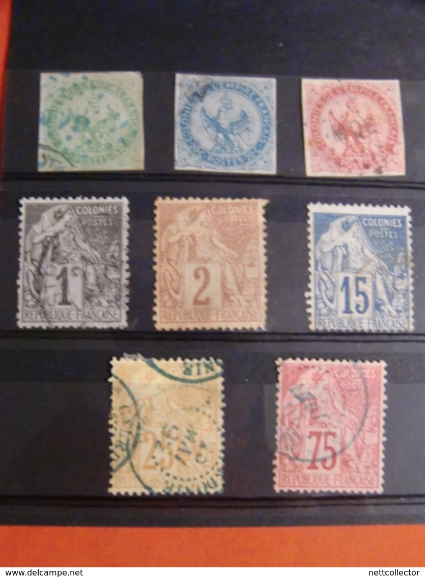 RARE COLLECTION  COLONIES FRANCAISES Dont INDOCHINE & CLASSIQUES / + De 1000 TIMBRES - Collections