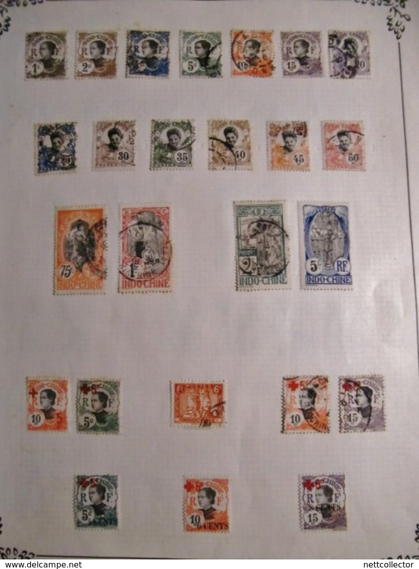 RARE COLLECTION  COLONIES FRANCAISES Dont INDOCHINE & CLASSIQUES / + De 1000 TIMBRES - Collections